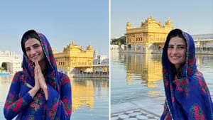 ਅਦਾਕਾਰਾ ਪਲਕ ਤਿਵਾੜੀ ਦਰਬਾਰ ਹੋਈ ਨਤਮਸਤਕ, ਪਹਿਲੀ ਯਾਤਰਾ ਦਾ ਅਨੁਭਵ ਕੀਤਾ ਸਾਂਝਾ