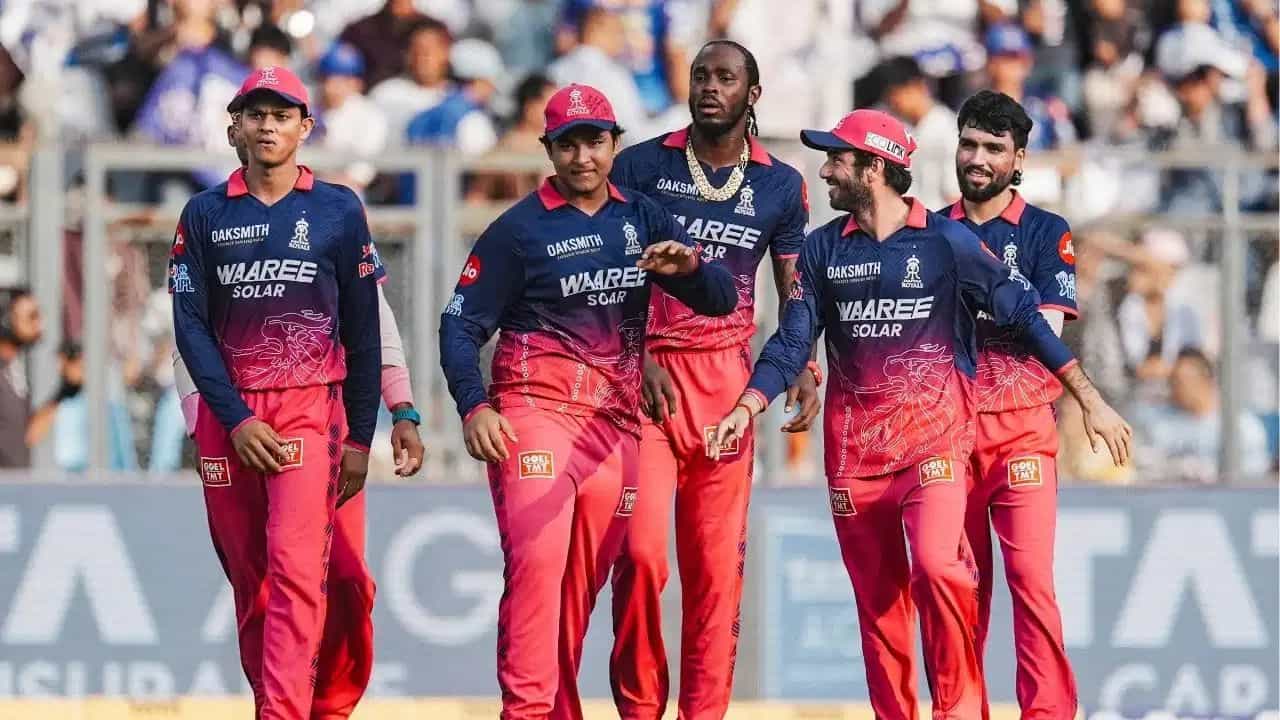 IPL 2026: 15 ਗੇਂਦਾਂ ਚ ਤੈਅ ਹੋ ਗਈ ਮੁੰਬਈ ਇੰਡੀਅਨਜ਼ ਦੀ ਹਾਰ, ਰਾਜਸਥਾਨ ਰਾਇਲਜ਼ ਪਲੇਅ-ਆਫ ਵਿੱਚ ਪਹੁੰਚੀ IPL 2026: 15 ਗੇਂਦਾਂ ਚ ਤੈਅ ਹੋ ਗਈ ਮੁੰਬਈ ਇੰਡੀਅਨਜ਼ ਦੀ ਹਾਰ, ਰਾਜਸਥਾਨ ਰਾਇਲਜ਼ ਪਲੇਅ-ਆਫ ਵਿੱਚ ਪਹੁੰਚੀ