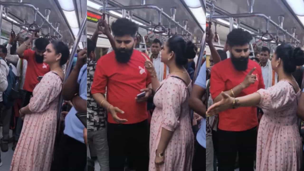 Viral Video: ਟ੍ਰੇਨ ਚ ਕੁੜੀ ਨੇ ਮੁੰਡੇ ਨੂੰ ਸਿਖਾਇਆ ਕਰਾਰਾ ਸਬਕ, ਅਗਲੇ ਸਟੇਸ਼ਨ ਤੇ ਪਹੁੰਚਦੇ ਹੀ ਟ੍ਰੇਨ ਤੋਂ ਉਤਰਿਆ ਮੁੰਡਾ