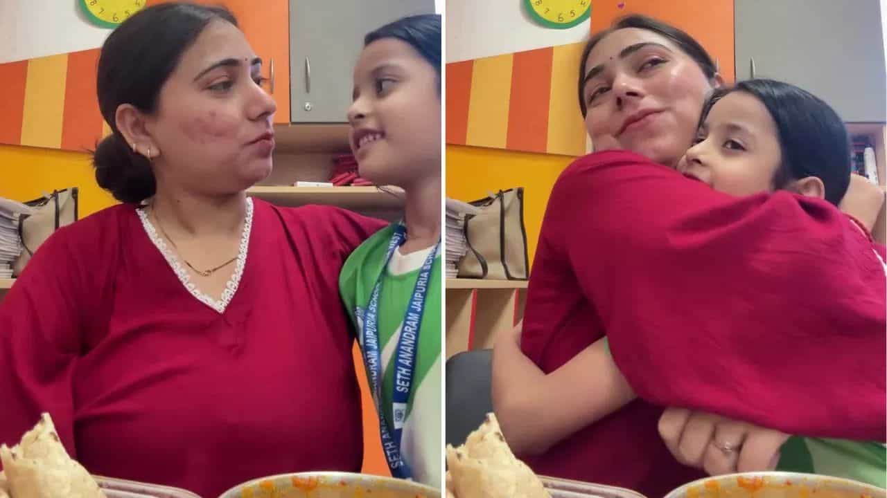 Viral Video: ਦੋ ਦਿਨ ਸਕੂਲ ਨਹੀਂ ਆਈ ਟੀਚਰ ਤਾਂ ਨੰਨ੍ਹੀ ਬੱਚੀ ਨੇ ਦਿੱਤਾ ਅਨੋਖਾ ਤੋਹਫ਼ਾ, ਵੀਡੀਓ ਦੇਖ ਤੁਸੀਂ ਵੀ ਹੋ ਜਾਓਗੇ ਭਾਵੁਕ