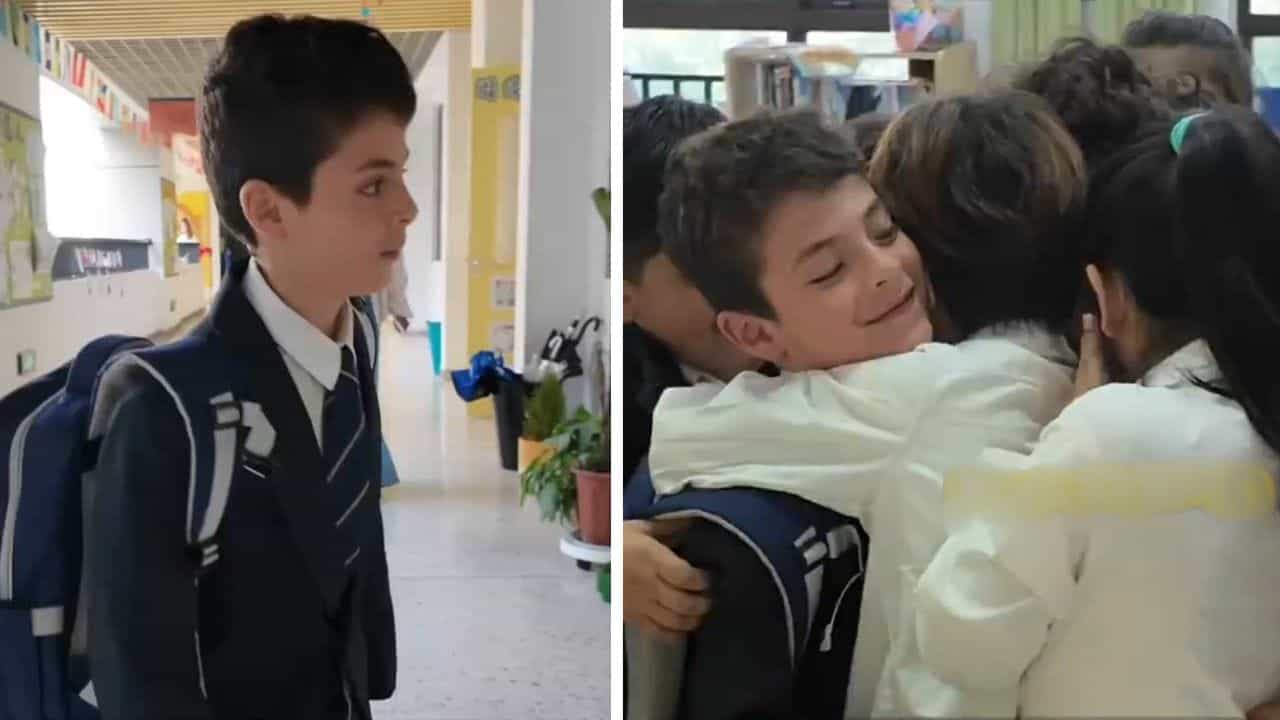 Viral Video: ਜੰਗ ਦੇ ਸਾਏ ਤੋਂ 42 ਦਿਨਾਂ ਬਾਅਦ ਸਕੂਲ ਆਇਆ ਈਰਾਨੀ ਮਾਸੂਮ, ਜੱਫੀ ਪਾ ਕੇ ਰੋ ਪਏ ਦੋਸਤ