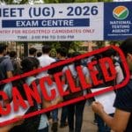 NEET UG 2026: NEET 2026 ਦੀ ਪ੍ਰੀਖਿਆ ਰੱਦ, ਪੇਪਰ ਲੀਕ ਤੋਂ ਬਾਅਦ NTA ਦਾ ਫੈਸਲਾ, CBI ਜਾਂਚ ਦਾ ਆਦੇਸ਼, TV9 ਦੀ ਮੁਹਿੰਮ ਦਾ ਵੱਡਾ ਅਸਰ