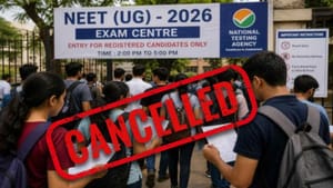 NEET ਦੀ ਪ੍ਰੀਖਿਆ ਰੱਦ, ਪੇਪਰ ਲੀਕ ਤੋਂ ਬਾਅਦ NTA ਦਾ ਫੈਸਲਾ, CBI ਜਾਂਚ ਦਾ ਆਦੇਸ਼ NEET ਦੀ ਪ੍ਰੀਖਿਆ ਰੱਦ, ਪੇਪਰ ਲੀਕ ਤੋਂ ਬਾਅਦ NTA ਦਾ ਫੈਸਲਾ, CBI ਜਾਂਚ ਦਾ ਆਦੇਸ਼