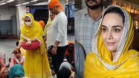ਬਾਲੀਵੁੱਡ ਅਦਾਕਾਰਾ ਪ੍ਰੀਤੀ ਜ਼ਿੰਟਾ ਸੱਚਖੰਡ ਸ੍ਰੀ ਹਰਿਮੰਦਰ ਸਾਹਿਬ ਹੋਈ ਨਤਮਸਤਕ