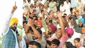 CM ਮਾਨ ਵੱਲੋਂ ਪਿੰਡ ਭਲੂਰ 'ਚ ਲੋਕ ਮਿਲਣੀ, ਵਿਕਾਸ ਲਈ ਦਿੱਤਾ 51 ਲੱਖ ਦਾ ਚੈੱਕ