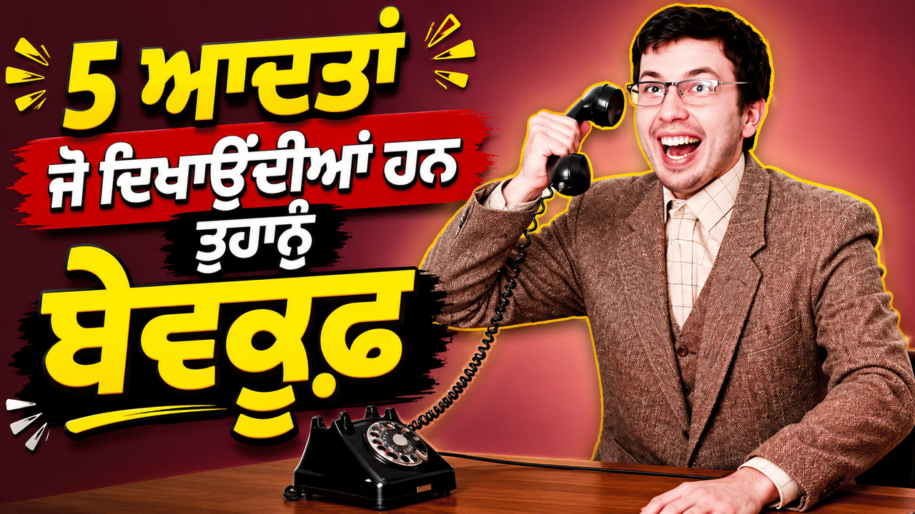 Personality Development Tips: ਦੂਜਿਆਂ ਦੇ ਸਾਹਮਣੇ ਲੱਗ ਸਕਦੇ ਹੋ ਮੂਰਖ, ਅੱਜ ਹੀ ਛੱਡੋ ਆਪਣੀਆਂ ਇਹ 5 ਆਦਤਾਂ Personality Development Tips: ਦੂਜਿਆਂ ਦੇ ਸਾਹਮਣੇ ਲੱਗ ਸਕਦੇ ਹੋ ਮੂਰਖ, ਅੱਜ ਹੀ ਛੱਡੋ ਆਪਣੀਆਂ ਇਹ 5 ਆਦਤਾਂ