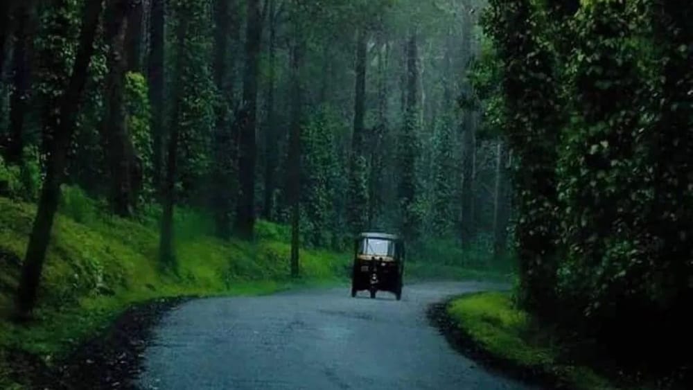 ਕਰਨਾਟਕ ਦਾ ਕੂਰਗ ਵੀ ਬਾਰਿਸ਼ ਦੇ ਮੌਸਮ ਵਿੱਚ ਬਹੁਤ ਹੀ ਖੂਬਸੂਰਤ ਨਜ਼ਾਰੇ ਪੇਸ਼ ਕਰਦਾ ਹੈ। ਇਸ ਨੂੰ “ਇੰਡੀਆ ਦਾ ਸਕਾਟਲੈਂਡ” ਵੀ ਕਿਹਾ ਜਾਂਦਾ ਹੈ। ਜੂਨ ਤੋਂ ਅਕਤੂਬਰ ਤੱਕ ਇੱਥੇ ਮਾਨਸੂਨ ਦਾ ਆਨੰਦ ਲਿਆ ਜਾ ਸਕਦਾ ਹੈ। ਕੂਰਗ ਮਾਨਸੂਨ ਵਿੱਚ ਹਰੀਆਲੀ ਦੀ ਚਾਦਰ ਨਾਲ ਢੱਕ ਜਾਂਦਾ ਹੈ। ਇੱਥੇ ਕਾਫੀ ਦੇ ਬਾਗ, ਝਰਨੇ ਅਤੇ ਠੰਡੀ ਹਵਾਵਾਂ ਮੌਸਮ ਦੇ ਮਜ਼ੇ ਨੂੰ ਹੋਰ ਵੀ ਵਧਾ ਦਿੰਦੇ ਹਨ। ਬਾਰਿਸ਼ ਦੇ ਦੌਰਾਨ ਇੱਥੇ ਦਾ ਸ਼ਾਂਤ ਮਾਹੌਲ ਮਨ ਨੂੰ ਸੱਕੂਨ ਦੇਣ ਲਈ ਬਿਲਕੁਲ ਪਰਫੈਕਟ ਹੈ।