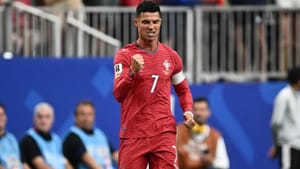 ਕ੍ਰਿਸਟੀਆਨੋ ਰੋਨਾਲਡੋ ਨੇ FIFA 2026 'ਚ ਖੋਲ੍ਹਿਆ ਆਪਣਾ ਖਾਤਾ, ਤੋੜੇ ਇਹ ਰਿਕਾਰਡ ਕ੍ਰਿਸਟੀਆਨੋ ਰੋਨਾਲਡੋ ਨੇ FIFA 2026 'ਚ ਖੋਲ੍ਹਿਆ ਆਪਣਾ ਖਾਤਾ, ਤੋੜੇ ਇਹ ਰਿਕਾਰਡ