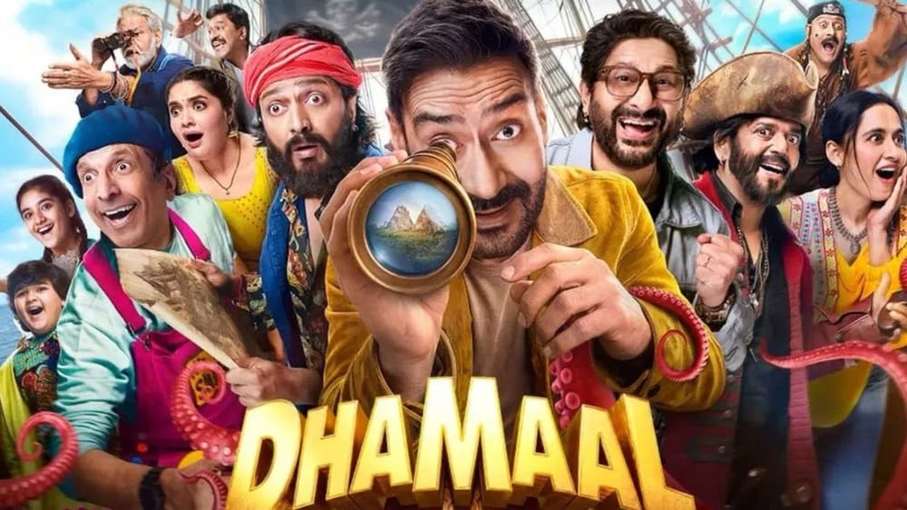Dhamaal Budget and Collection: ਅਜੇ ਦੇਵਗਨ ਕੋਲ "ਗੋਲਮਾਲ 5," "ਦ੍ਰਿਸ਼ਯਮ 3," "ਸ਼ੈਤਾਨ 2," ਅਤੇ "ਧਮਾਲ 4" ਸਮੇਤ ਕਈ ਫਿਲਮਾਂ ਹਨ। ਸੁਪਰਹਿੱਟ ਧਮਾਲ ਫ੍ਰੈਂਚਾਇਜ਼ੀ ਦਾ ਚੌਥਾ ਭਾਗ, ਜਿਸ ਵਿੱਚ ਅਜੇ ਦੇਵਗਨ, ਅਰਸ਼ਦ ਵਾਰਸੀ, ਰਿਤੇਸ਼ ਦੇਸ਼ਮੁਖ, ਸੰਜੇ ਮਿਸ਼ਰਾ ਅਤੇ ਜਾਵੇਦ ਜਾਫਰੀ ਹਨ, 10 ਜੁਲਾਈ ਨੂੰ ਸਿਨੇਮਾਘਰਾਂ ਵਿੱਚ ਰਿਲੀਜ਼ ਹੋਣ ਵਾਲੀ ਹੈ। ਫਿਲਮ ਦੀ ਰਿਲੀਜ਼ ਤੋਂ ਪਹਿਲਾਂ, ਆਓ ਜਾਣਦੇ ਹਾਂ ਕਿ 19 ਸਾਲ ਪਹਿਲਾਂ ਰਿਲੀਜ਼ ਹੋਈ "ਧਮਾਲ" ਨੇ ਕਿੰਨੀ ਕਮਾਈ ਕੀਤੀ ਸੀ।