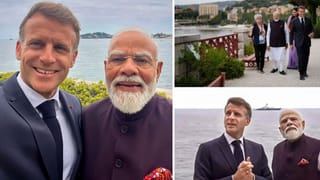 ਪੰਜਾਬੀ ਗਾਣੇ ਦੇ ਫੈਨ ਹੋਏ ਰਾਸ਼ਟਰਪਤੀ ਮੈਕਰੋਂ: ‘ਆਰੀ ਆਰੀ’ ‘ਤੇ PM ਮੋਦੀ ਨਾਲ ਸਾਂਝੀ ਕੀਤੀ ਰੀਲ, ਲੋਕ ਬੋਲੇ – ਫਰਾਂਸ ‘ਚ ਚੱਲ ਰਹੀ ਧੁਰੰਧਰ