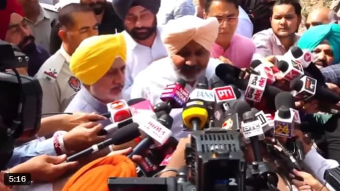 SAD ਨੇ ਰਚੀ ਪੰਜਾਬ ਨਾਲ ਸਾਜਿਸ਼, CM ਦੀ ਸਾਫ-ਸੁਥਰੀ ਛਵੀ ਨੂੰ ਖਰਾਬ ਕਰਨ ਦੀ ਕੋਸ਼ਿਸ਼