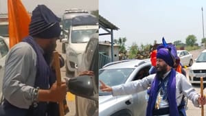 ਹਿਮਾਚਲ ਐਂਟਰੀ ਟੈਕਸ ਦਾ ਵਿਰੋਧ, ਨਿਹੰਗ ਸਿੰਘਾਂ ਨੇ ਲਗਾਇਆ 'ਖ਼ਾਲਸਾ ਟੈਕਸ'