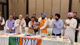 ਬੀਜੇਪੀ ਦਾ ਮਿਸ਼ਨ 2027 ਪੰਜਾਬ, ਅੰਮ੍ਰਿਤਸਰ ਪਹੁੰਚੇ ਨਿਤਿਨ ਨਬੀਨ