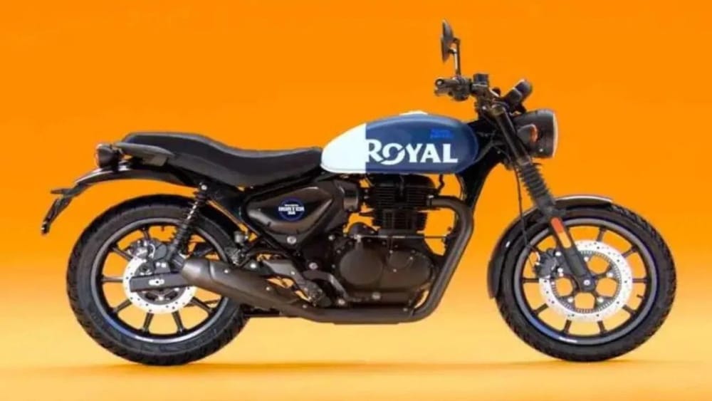 Royal Enfield Hunter 350 ਕੀਮਤ ₹1.38 ਲੱਖ ਤੋਂ ਸ਼ੁਰੂ Rਰਾਇਲ ਐਨਫੀਲਡ ਹੰਟਰ 350 ਨੂੰ ਇੱਕ ਵਧੀਆ ਸ਼ਹਿਰੀ ਬਾਈਕ ਮੰਨਿਆ ਜਾਂਦਾ ਹੈ। ਇਸ ਦਾ ਭਾਰ 181 ਕਿਲੋਗ੍ਰਾਮ ਹੈ ਅਤੇ ਇਸਦੀ ਸੀਟ ਦੀ ਉਚਾਈ 790 ਮਿਲੀਮੀਟਰ ਹੈ। ਇਹ 349 ਸੀਸੀ ਇੰਜਣ ਦੁਆਰਾ ਸੰਚਾਲਿਤ ਹੈ ਜੋ 20 ਐਚਪੀ ਅਤੇ 27 ਐਨਐਮ ਟਾਰਕ ਪੈਦਾ ਕਰਦਾ ਹੈ।