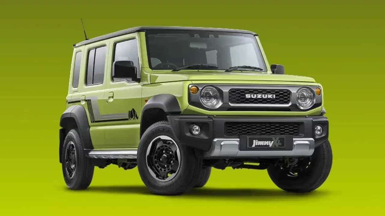 ਆਫ-ਰੋਡਿੰਗ ਦੇ ਸ਼ੌਕੀਨ ਹੋ? Suzuki Jimny ਦਾ ਸਭ ਤੋਂ ਮਹਿੰਗਾ ਐਡੀਸ਼ਨ ਹੋਇਆ ਲਾਂਚ, ਨਵੇਂ ਅਲੌਏ ਵ੍ਹੀਲਜ਼ ਵੀ ਮਿਲਣਗੇ ਆਫ-ਰੋਡਿੰਗ ਦੇ ਸ਼ੌਕੀਨ ਹੋ? Suzuki Jimny ਦਾ ਸਭ ਤੋਂ ਮਹਿੰਗਾ ਐਡੀਸ਼ਨ ਹੋਇਆ ਲਾਂਚ, ਨਵੇਂ ਅਲੌਏ ਵ੍ਹੀਲਜ਼ ਵੀ ਮਿਲਣਗੇ