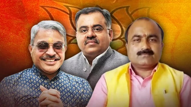 ਤਰੁਘ ਚੁੱਘ ਸਮੇਤ MP ਤੋਂ BJP ਦੇ ਤਿੰਨੋਂ ਰਾਜ ਸਭਾ ਮੈਂਬਰਾਂ ਨੇ ਦਰਜ ਕਰਵਾਈ ਜਿੱਤ