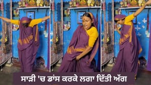 ਦੇਸੀ ਔਰਤ ਨੇ ਕੀਤਾ ਗਜਬ ਦਾ ਡਾਂਸ, ਲੋਕ ਬੋਲੇ- ਦੇਸੀ ਔਰਤ ਨੇ ਕੀਤਾ ਗਜਬ ਦਾ ਡਾਂਸ, ਲੋਕ ਬੋਲੇ-