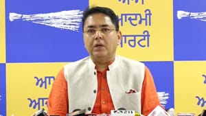 CM Mann ਦੇ ਕਥਿਤ ਵੀਡੀਓ ਮਾਮਲੇ 'ਚ DGP ਨੂੰ ਮਿਲਣ ਪਹੁੰਚਿਆ AAP ਦਾ ਵਫ਼ਦ CM Mann ਦੇ ਕਥਿਤ ਵੀਡੀਓ ਮਾਮਲੇ 'ਚ DGP ਨੂੰ ਮਿਲਣ ਪਹੁੰਚਿਆ AAP ਦਾ ਵਫ਼ਦ