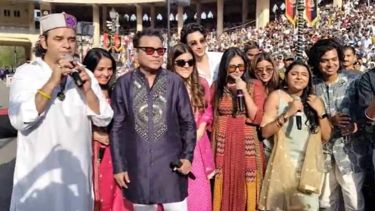ਅਟਾਰੀ ਬਾਰਡਰ ਤੇ AR Rahman ਦੀ ਲਾਈਵ ਪਰਫਾਰਮੈਂਸ, BSF ਦੇ 60 ਸਾਲ ਪੂਰੇ ਹੋਣ ਤੇ ਪਹੁੰਚੀਆਂ ਨਾਮਵਰ ਹਸਤੀਆਂ