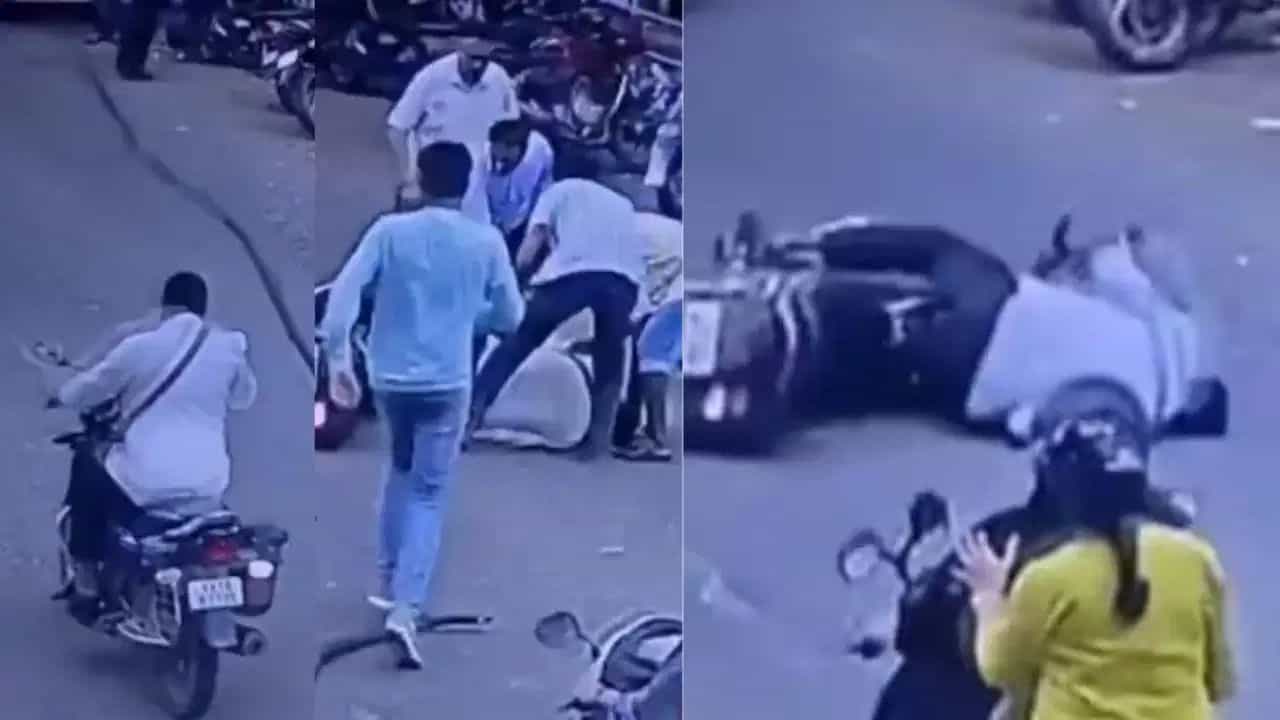Viral Video: ਸੜਕ ਤੇ ਜਾ ਰਹੇ ਵਿਅਕਤੀ ਦੇ ਸਿਰ ਤੇ ਡਿੱਗੀ ਰੁੱਖ ਦੀ ਟਹਿਣੀ, ਵਾਇਰਲ ਵੀਡੀਓ ਨੇ ਦਿੱਤਾ ਵੱਡਾ ਸਬਕ