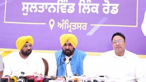 CM ਮਾਨ ਵੱਲੋਂ ਅੰਮ੍ਰਿਤਸਰ ਨੂੰ ਸੌਗਾਤ, ਸੁਲਤਾਨਵਿੰਡ ਓਵਰਬ੍ਰਿਜ ਦਾ ਉਦਘਾਟਨ