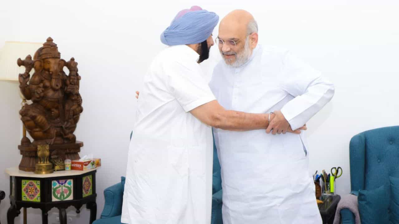 ਕੈਪਟਨ ਅਮਰਿੰਦਰ ਸਿੰਘ ਪਹੁੰਚੇ ਦਿੱਲੀ, ਅਮਿਤ ਸ਼ਾਹ ਤੇ ਜੇਪੀ ਨੱਡਾ ਨਾਲ ਕੀਤੀ ਮੁਲਾਕਾਤ
