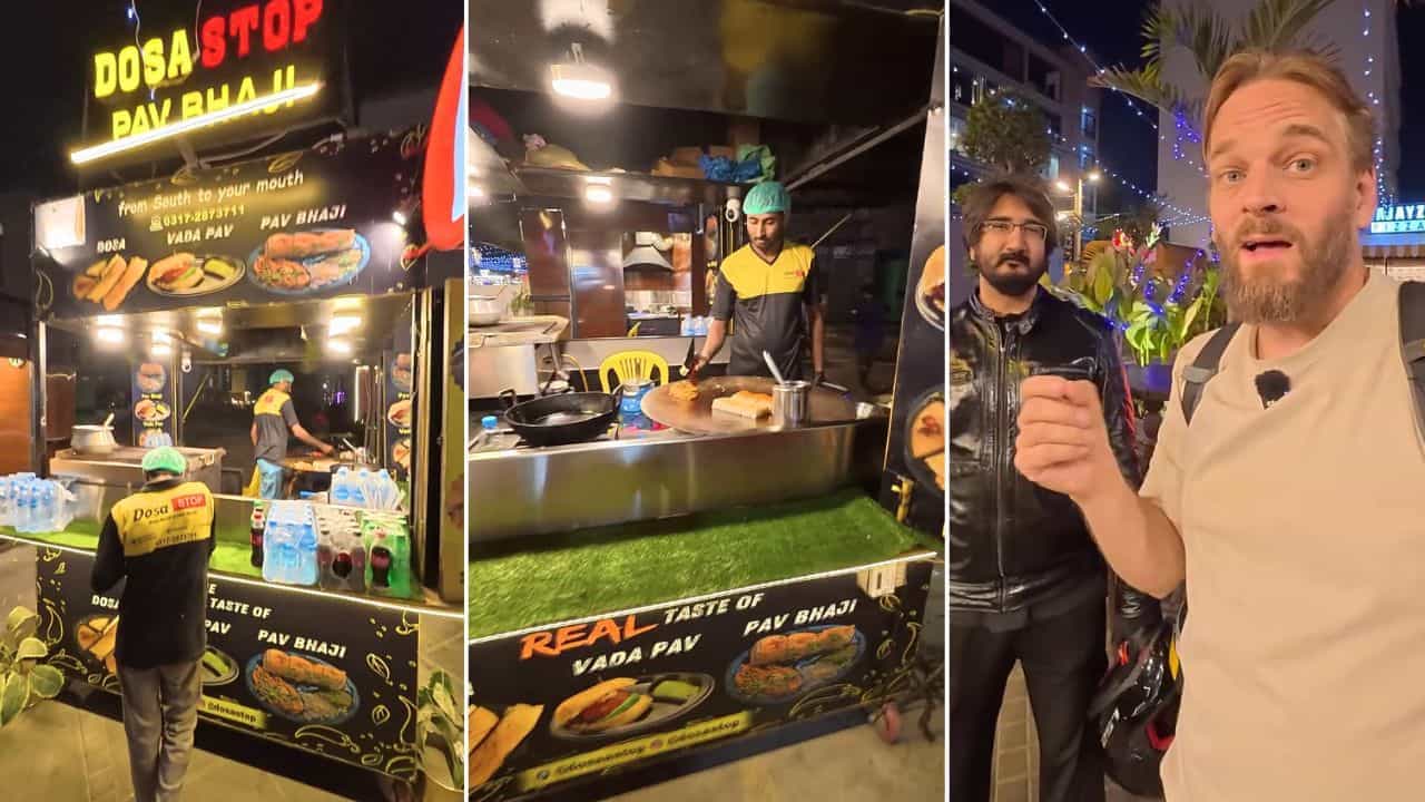 ਕਰਾਚੀ ਦੀਆਂ ਸੜਕਾਂ ਤੇ ਵਿਕ ਰਿਹਾ Masala Dosa, ਪਰ ਕੀਮਤ ਦੇਖਦੇ ਹੀ ਵਿਦੇਸ਼ੀ ਰਹਿ ਗਿਆ ਹੈਰਾਨ, ਵਾਇਰਲ ਹੋਇਆ ਵੀਡੀਓ