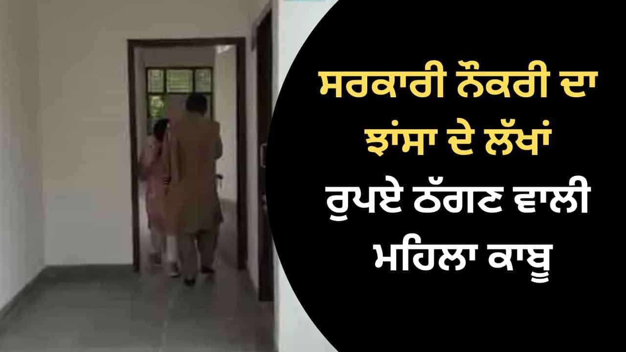 ਜਲੰਧਰ ਚ ਸਰਕਾਰੀ ਨੌਕਰੀ ਦਾ ਝਾਂਸਾ ਦੇ ਲੱਖਾਂ ਰੁਪਏ ਠੱਗਣ ਵਾਲੀ ਮਹਿਲਾ ਕਾਬੂ, ਮਿਲੇ 20 ਫਰਜ਼ੀ ਨਿਯੁਕਤੀ ਪੱਤਰ