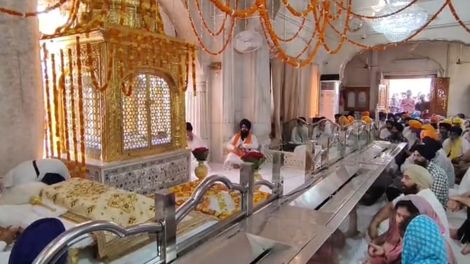 ਛੇਵੇਂ ਗੁਰੂ ਹਰਿਗੋਬਿੰਦ ਜੀ ਦਾ ਪ੍ਰਕਾਸ਼ ਪੁਰਬ, ਜਥੇਦਾਰ ਗੜਗੱਜ ਨੇ ਦਿੱਤੀ ਵਧਾਈ