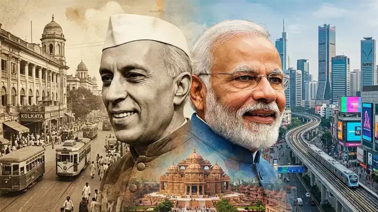1947 ਦਾ ਇੰਡੀਆ ਬਨਾਮ 2026 ਦਾ ਭਾਰਤ ... ਨਹਿਰੂ ਦੀ ਨੀਂਹ ਅਤੇ ਮੋਦੀ ਦੇ ਫੈਸਲਿਆਂ ਦੀ ਉਡਾਣ ਨੇ ਦੇਸ਼ ਨੂੰ ਕਿੰਨਾ ਬਦਲਿਆ?