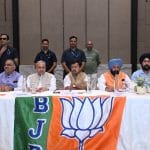 ਪੰਜਾਬ ਚੋਣਾਂ ਲਈ BJP ਨੇ ਖਿੱਚੀ ਤਿਆਰੀ, ਅੰਮ੍ਰਿਤਸਰ ‘ਚ ਕੌਮੀ ਪ੍ਰਧਾਨ ਨਿਤਿਨ ਨਵੀਨ ਦੀ ਅਗਵਾਈ ਹੇਠ ਕੋਰ ਕਮੇਟੀ ਦੀ ਹੋਈ ਮੀਟਿੰਗ