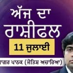 Aaj Da Rashifal: ਕਰੀਅਰ ਚ ਮਹੱਤਵਪੂਰਨ ਜ਼ਿੰਮੇਵਾਰੀਆਂ ਨਿਭਾਓਗੇ, ਜੋਤਿਸ਼ ਅਚਾਰਿਆ ਆਨੰਦ ਸਾਗਰ ਪਾਠਕ ਤੋਂ ਜਾਣੋ ਅੱਜ ਦਾ ਰਾਸ਼ੀਫਲ