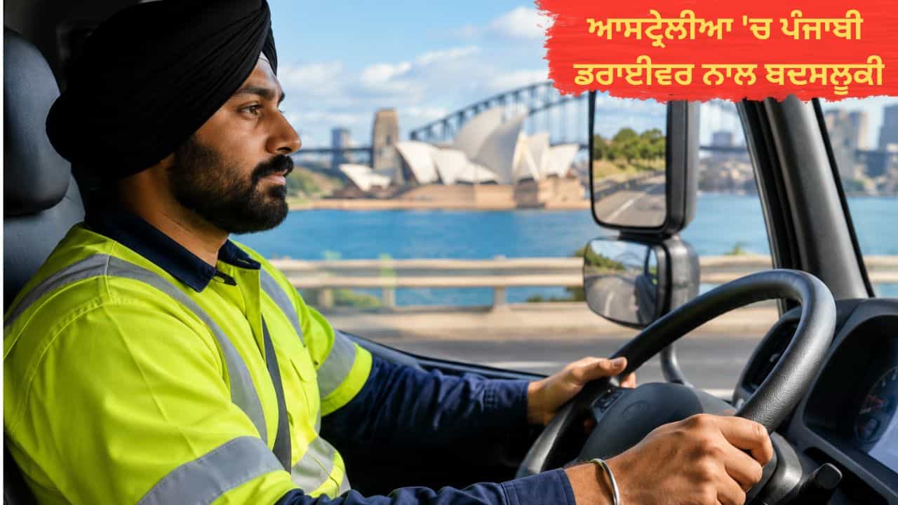 ਆਸਟ੍ਰੇਲੀਆ ਚ ਪੰਜਾਬੀ ਡਰਾਈਵਰ ਤੇ ਥੁੱਕਿਆ, ਬੱਚਿਆਂ ਨੂੰ ਮਾਰਨ ਤੇ ਪਤਨੀਆਂ ਨੂੰ ਗੁਲਾਮ ਬਣਾਉਣ ਦੀ ਧਮਕੀ ਆਸਟ੍ਰੇਲੀਆ ਚ ਪੰਜਾਬੀ ਡਰਾਈਵਰ ਤੇ ਥੁੱਕਿਆ, ਬੱਚਿਆਂ ਨੂੰ ਮਾਰਨ ਤੇ ਪਤਨੀਆਂ ਨੂੰ ਗੁਲਾਮ ਬਣਾਉਣ ਦੀ ਧਮਕੀ