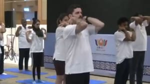 BRICS ਸੰਮੇਲਨ 'ਚ ਛਾਇਆ ਭਾਰਤੀ ਯੋਗ, 21 ਦੇਸ਼ਾਂ ਦੇ ਨੁਮਾਇੰਦੇ ਹੋਏ ਸ਼ਾਮਲ BRICS ਸੰਮੇਲਨ 'ਚ ਛਾਇਆ ਭਾਰਤੀ ਯੋਗ, 21 ਦੇਸ਼ਾਂ ਦੇ ਨੁਮਾਇੰਦੇ ਹੋਏ ਸ਼ਾਮਲ
