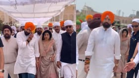 ਸ੍ਰੀ ਹਰਿਮੰਦਰ ਸਾਹਿਬ ਨਤਮਸਤਕ ਹੋਏ ਚਿਰਾਗ ਪਾਸਵਾਨ, ਸਰਬੱਤ ਦੇ ਭਲੇ ਦੀ ਕੀਤੀ ਅਰਦਾਸ