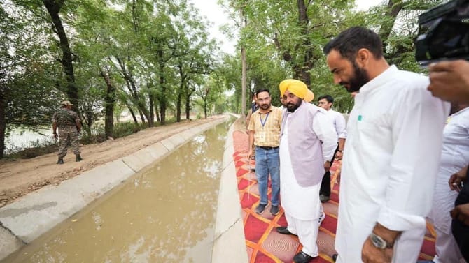 CM ਮਾਨ ਦਾ ਵੱਡਾ ਐਲਾਨ, 34.51 ਕਰੋੜ ਨਾਲ ਬਦਲੇਗੀ 'ਕਲਿਆਣ ਰਜਵਾਹੇ' ਦੀ ਤਸਵੀਰ
