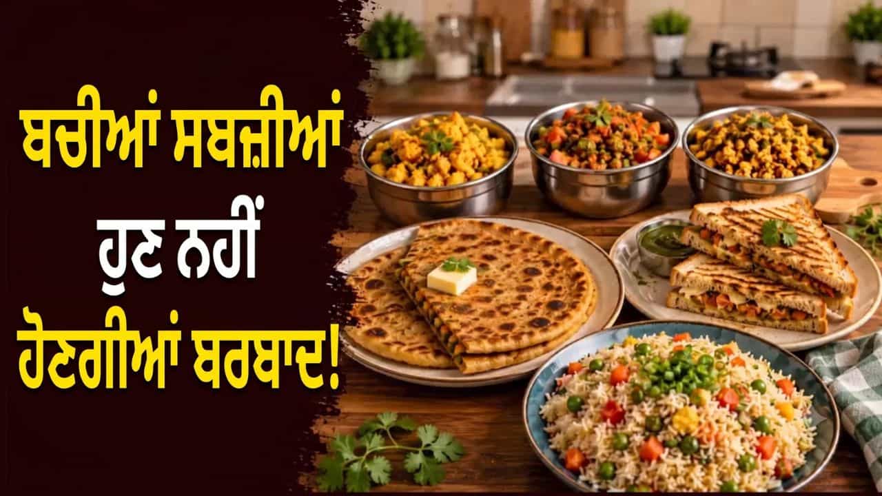 ਹੁਣ ਬਚੀ ਹੋਈ ਸਬਜ਼ੀ ਨਹੀਂ ਹੋਵੇਗੀ ਬਰਬਾਦ, ਬਣਾਓ ਇਹ ਸੁਆਦੀ ਪਕਵਾਨ ਹੁਣ ਬਚੀ ਹੋਈ ਸਬਜ਼ੀ ਨਹੀਂ ਹੋਵੇਗੀ ਬਰਬਾਦ, ਬਣਾਓ ਇਹ ਸੁਆਦੀ ਪਕਵਾਨ