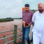 ਡੇਰਾ ਬਾਬਾ ਨਾਨਕ ‘ਚ ਉਫ਼ਾਨ ‘ਤੇ ਰਾਵੀ ਦਰਿਆ, ਹੜ ਦਾ ਬਣਿਆ ਖਤਰਾ; ਹਲਕਾ ਵਿਧਾਇਕ ਨੇ ਲਿਆ ਜਾਇਜ਼ਾ