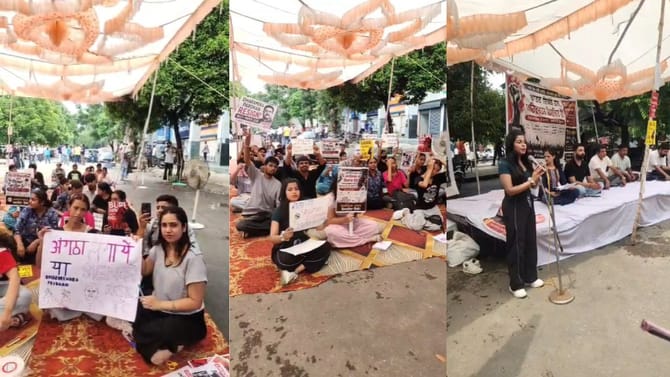 ਜਲੰਧਰ 'ਚ ਵਿਦਿਆਰਥੀਆਂ ਘੇਰਿਆ DC ਦਫ਼ਤਰ, ਧਰਮੇਂਦਰ ਪ੍ਰਧਾਨ ਦੇ ਅਸਤੀਫ਼ੇ ਦੀ ਮੰਗ