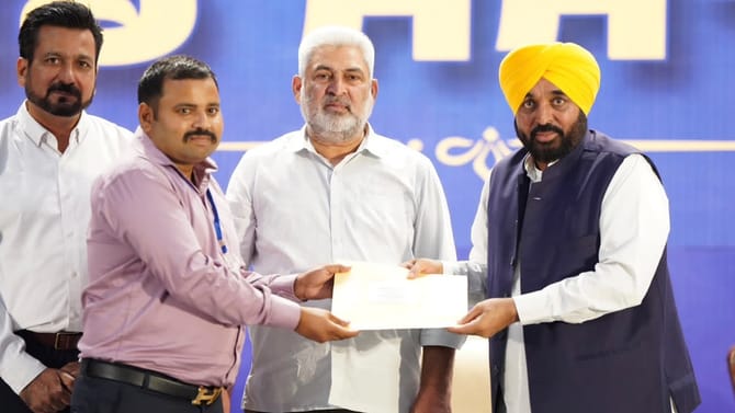 ਸੀਐਮ ਮਾਨ ਨੇ ਜੰਗਲਾਤ ਵਿਭਾਗ ਦੇ 516 ਕਰਮਚਾਰੀਆਂ ਨੂੰ ਵੰਡੇ ਨਿਯੁਕਤੀ ਪੱਤਰ