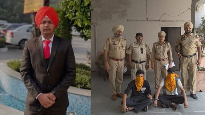 17 ਸਾਲਾ ਅਮਰਜੋਤ ਕਤਲਕਾਂਡ 'ਚ 2 ਮੁੱਖ ਸ਼ੂਟਰ ਕਾਬੂ, 8500 ਰੁਪਏ 'ਚ ਕੀਤਾ ਸੀ ਕਤਲ