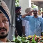 DIG ਪਰਮਿੰਦਰ ਸਿੰਘ ਦਾ ਸਰਕਾਰੀ ਸਨਮਾਨਾਂ ਨਾਲ ਅੰਤਿਮ ਸਸਕਾਰ, ITBP ਵੱਲੋਂ ਗਾਰਡ ਆਫ਼ ਆਨਰ; ਦੋਵੇਂ ਪੁੱਤਰਾਂ ਨੇ ਦਿੱਤੀ ਮੁੱਖ ਅਗਨੀ