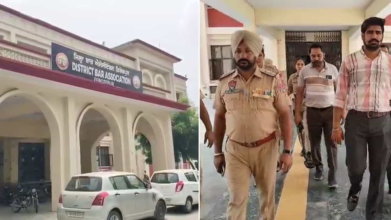 ਫਿਰੋਜ਼ਪੁਰ-ਜ਼ੀਰਾ ਕੋਰਟ ਨੂੰ ਉਡਾਉਣ ਦੀ ਧਮਕੀ: ਅਲਰਟ ਤੇ ਪੁਲਿਸ, ਕੰਪਲੈਕਸ ਖਾਲੀ ਕਰਵਾ ਸ਼ੁਰੂ ਕੀਤੀ ਤਲਾਸ਼ੀ ਮੁਹਿੰਮ ਫਿਰੋਜ਼ਪੁਰ-ਜ਼ੀਰਾ ਕੋਰਟ ਨੂੰ ਉਡਾਉਣ ਦੀ ਧਮਕੀ: ਅਲਰਟ ਤੇ ਪੁਲਿਸ, ਕੰਪਲੈਕਸ ਖਾਲੀ ਕਰਵਾ ਸ਼ੁਰੂ ਕੀਤੀ ਤਲਾਸ਼ੀ ਮੁਹਿੰਮ