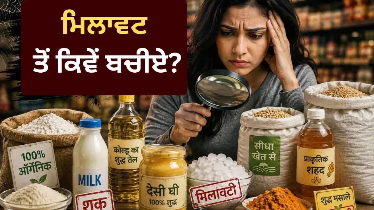 ਮਿਲਾਵਟ ਦਾ ਮੱਕੜਜਾਲ.... ਕਿਵੇਂ ਲੋਕਾਂ ਦੇ ਭਰੋਸੇ ਅਤੇ ਸਿਹਤ ਨਾਲ ਹੋ ਰਿਹਾ ਖਿਲਵਾੜ? ਮਿਲਾਵਟ ਦਾ ਮੱਕੜਜਾਲ.... ਕਿਵੇਂ ਲੋਕਾਂ ਦੇ ਭਰੋਸੇ ਅਤੇ ਸਿਹਤ ਨਾਲ ਹੋ ਰਿਹਾ ਖਿਲਵਾੜ?