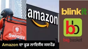 Amazon, Swiggy Instamart ਅਤੇ BigBasket ‘ਤੇ ਵੱਡੀ ਕਾਰਵਾਈ, ਫੂਡ ਲਾਇਸੈਂਸ ਕੀਤਾ ਸਸਪੈਂਡ...