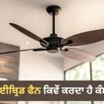 ਬਿਜਲੀ ਬਿੱਲ ਘਟਾਉਣ ਤੋਂ ਲੈ ਕੇ ਬੈਕਅਪ ਤੱਕ, ਜਾਣੋ ਹਾਈਬ੍ਰਿਡ ਫੈਨ ਕਿਵੇਂ ਕਰਦਾ ਹੈ ਕੰਮ