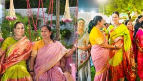 Kangana Ranaut Teej Celebration: ਕੰਗਨਾ ਰਣੌਤ ਨੇ ਮਨਾਇਆ ਤੀਜ ਦਾ ਜਸ਼ਨ, CM ਰੇਖਾ ਗੁਪਤਾ ਨਾਲ ਕੀਤਾ ਡਾਂਸ, ਦੇਖੋ ਤਸਵੀਰਾਂ