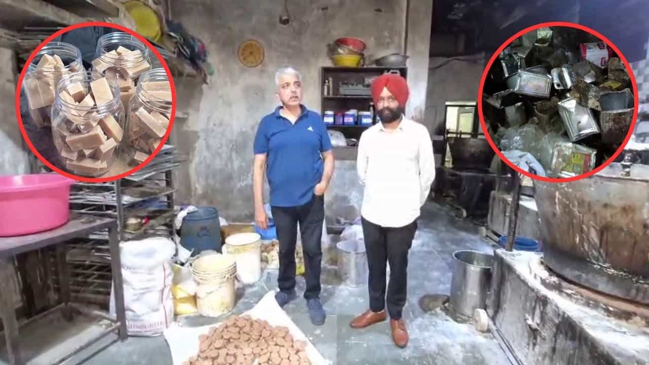 ਲੁਧਿਆਣਾ ਚ ਫੂਡ ਸੇਫਟੀ ਵਿਭਾਗ ਦੀ ਟੀਮ ਵੱਲੋਂ ਛਾਪੇਮਾਰੀ, ਤਿੰਨ ਕੁਇੰਟਲ ਖਰਾਬ ਮਠਿਆਈਆਂ ਬਰਾਮਦ