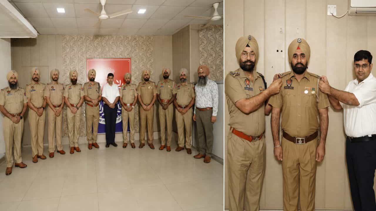 ਆਜ਼ਾਦੀ ਦਿਹਾੜੇ ਤੋਂ ਪਹਿਲਾਂ ਲੁਧਿਆਣਾ ਦਿਹਾਤੀ ਪੁਲਿਸ ਚ ਫੇਰਬਦਲ, 10 ਮੁਲਜ਼ਮਾਂ ਨੂੰ ਮਿਲੀ ਤਰੱਕੀ ਆਜ਼ਾਦੀ ਦਿਹਾੜੇ ਤੋਂ ਪਹਿਲਾਂ ਲੁਧਿਆਣਾ ਦਿਹਾਤੀ ਪੁਲਿਸ ਚ ਫੇਰਬਦਲ, 10 ਮੁਲਜ਼ਮਾਂ ਨੂੰ ਮਿਲੀ ਤਰੱਕੀ