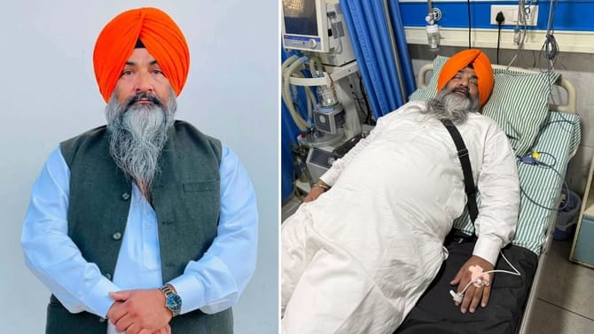 MP ਸਰਬਜੀਤ ਖਾਲਸਾ ਦੀ ਅਚਾਨਕ ਵਿਗੜੀ ਸਿਹਤ, ਜਲੰਧਰ ਦੇ ਹਸਪਤਾਲ 'ਚ ਕਰਵਾਇਆ ਦਾਖਲ